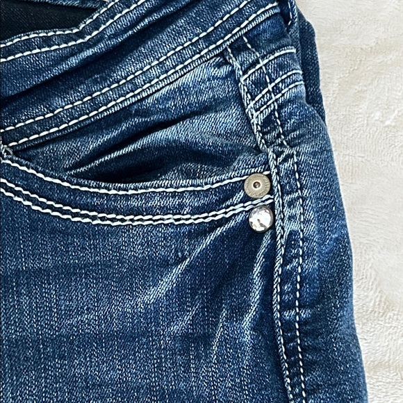 Wallflower Blue Denim Boot Cut Jeans - Picture 12 of 12
